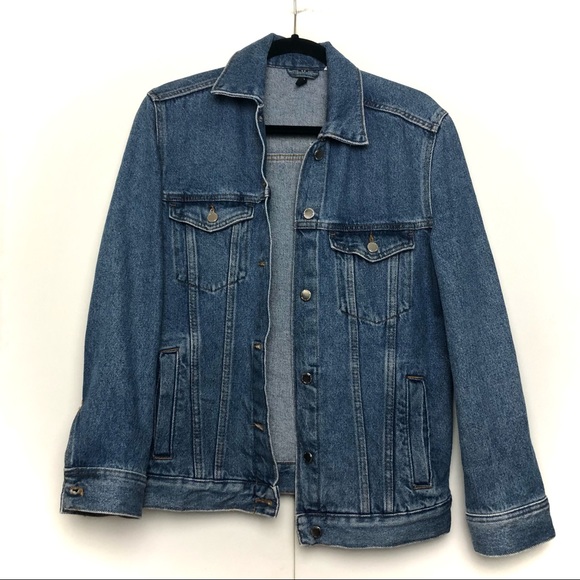 RIDE THE WAVE Custom Painted Denim Jacket - Picture 2 of 8